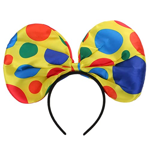Perfeclan Lustiges Clown Stirnband - Perfektes Accessoire für Fasching und Karneval von Perfeclan