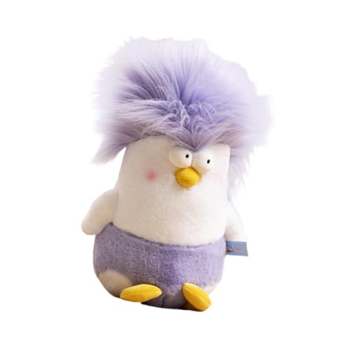 Perfeclan Lustiges Enten-Plüschtier, Enten-Kuscheltier, Kinderzimmer-Dekor, einzigartige Puppe, süßes Umarmungskissen für Teenager, Kinder, Geburtstagsgeschenke, Violett Perfeclan Lustiges Enten-Plüschtier, Enten-Kuscheltier, Kinderzimmer-Dekor, einzigartige Puppe, süßes Umarmungskissen für Teenager, Kinder, Geburtstagsgeschenke, Violett von Perfeclan