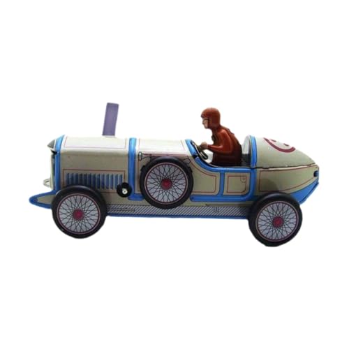 Perfeclan MS507 Rennwagen-Modellspielzeug, Oldtimer-Modell-Display-Sammlung, realistische Tafelaufsätze, Eisen-Automodell für Erwachsene ab 3 Jahren von Perfeclan