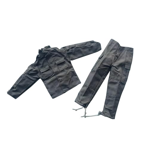 Perfeclan Männliche Figur im Maßstab 1:6, Puppenkleidung, Kostüm, Jacke und Hose, stilvolle handgefertigte Trainingsuniform für 30,5 cm große Soldatenfiguren Perfeclan Männliche Figur im Maßstab 1:6, Puppenkleidung, Kostüm, Jacke und Hose, stilvolle handgefertigte Trainingsuniform für 30,5 cm große Soldatenfiguren von Perfeclan