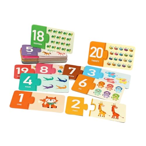 Perfeclan Matching-Spiel, Frühlernspielzeug, Feinmotorik, Basteln, Lernspielzeug, tragbar, für Vorschulkinder, Kindertagsgeschenk, Familie, Nummer Perfeclan Matching-Spiel, Frühlernspielzeug, Feinmotorik, Basteln, Lernspielzeug, tragbar, für Vorschulkinder, Kindertagsgeschenk, Familie, Nummer von Perfeclan