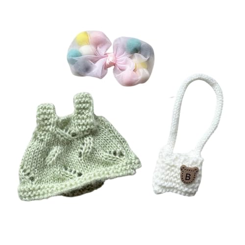 Perfeclan Mini-Puppenkleidung, Puppenkleidung, Anziehsachen, Bezaubernder Schlüsselanhänger, Kleidungsaccessoire, handgefertigt für 6,69-Zoll-Puppenmädchen im, Style A Perfeclan Mini-Puppenkleidung, Puppenkleidung, Anziehsachen, Bezaubernder Schlüsselanhänger, Kleidungsaccessoire, handgefertigt für 6,69-Zoll-Puppenmädchen im, Style A von Perfeclan