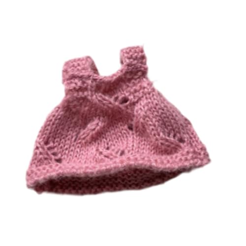 Perfeclan Mini-Puppenkleidung, Puppenkleidung, Anziehsachen, Bezaubernder Schlüsselanhänger, Kleidungsaccessoire, handgefertigt für 6,69-Zoll-Puppenmädchen im, Style F von Perfeclan