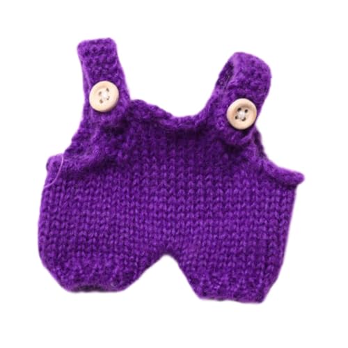 Perfeclan Mini-Puppenkleidung, Puppenkleidung, Anziehsachen, Bezaubernder Schlüsselanhänger, Kleidungsaccessoire, handgefertigt für 6,69-Zoll-Puppenmädchen im, Style J von Perfeclan