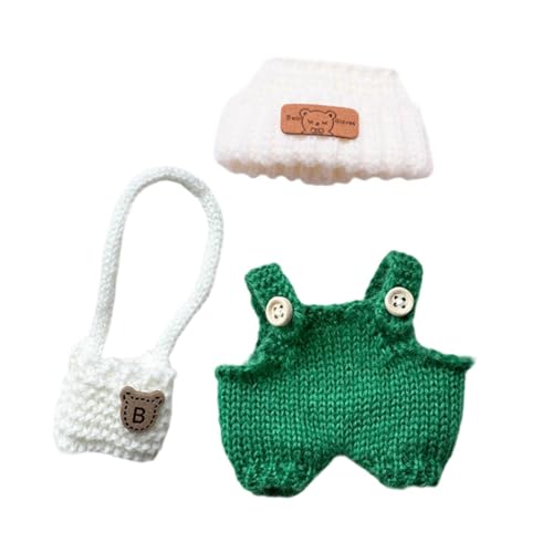 Perfeclan Mini-Puppenkleidung, Puppenkleidung, Anziehsachen, Bezaubernder Schlüsselanhänger, Kleidungsaccessoire, handgefertigt für 6,69-Zoll-Puppenmädchen im, Style M von Perfeclan