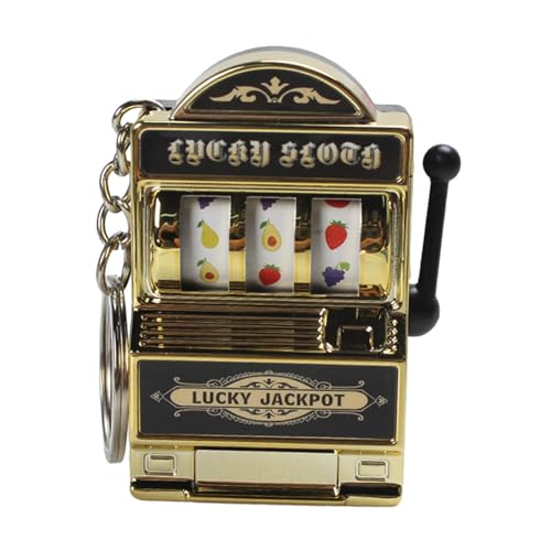 Perfeclan Mini-Spielautomat, Schlüsselanhänger, Charm, Valentinstagsgeschenk, kreative Souvenirs, Gaming-Geschenke, Mini-Arcade-Spiel, Spielzeug für Kinder und, Gold Perfeclan Mini-Spielautomat, Schlüsselanhänger, Charm, Valentinstagsgeschenk, kreative Souvenirs, Gaming-Geschenke, Mini-Arcade-Spiel, Spielzeug für Kinder und, Gold von Perfeclan