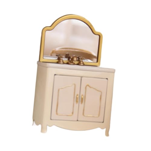 Perfeclan Miniatur-Badezimmerschrank-Modell 1:12, realistisch, lustige Geschenksammlung, Duschraum-, Rollenspiel-Spielzeug, Puppenhausmöbel Perfeclan Miniatur-Badezimmerschrank-Modell 1:12, realistisch, lustige Geschenksammlung, Duschraum-, Rollenspiel-Spielzeug, Puppenhausmöbel von Perfeclan