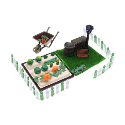Perfeclan Miniatur-Gemüse-Szenen-Modell, Gemüsefeld-Landschaftsmodell, Puppenhaus-Zubehör, DIY-Gemüse-Szenen-Requisiten für Jungen und Mädchen Perfeclan Miniatur-Gemüse-Szenen-Modell, Gemüsefeld-Landschaftsmodell, Puppenhaus-Zubehör, DIY-Gemüse-Szenen-Requisiten für Jungen und Mädchen von Perfeclan