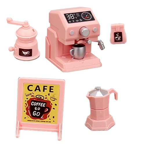 Perfeclan Miniatur-Kaffeemaschine, Küchenspielzeug, Dekoration, Szene, Modell, Mini-Geräte, simuliertes Spielzeug, Puppenhausmöbel, Kaffeemaschine Perfeclan Miniatur-Kaffeemaschine, Küchenspielzeug, Dekoration, Szene, Modell, Mini-Geräte, simuliertes Spielzeug, Puppenhausmöbel, Kaffeemaschine von Perfeclan
