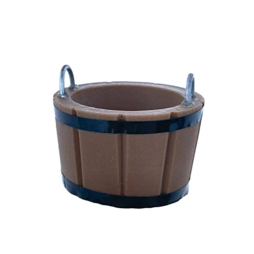 Perfeclan Miniatur Puppenhaus Becken Zubehör Spielzeug Möbel Küche Micro Landschaft /12 Resin Barrel Model Ornaments Scenery Supplies von Perfeclan