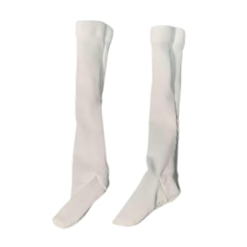 Perfeclan Miniatur-Schlauchsocken im Maßstab 1:6, Ankleideaccessoire, Cosplay, stylisch, modisch, Wadensocken für 12-Zoll-Frauenfiguren, Kostüm, 8cm von Perfeclan