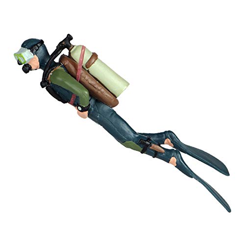Perfeclan Taucher Figur Tauchen Modell Aquarium Decor Action-Figuren, Stil 1 von Perfeclan