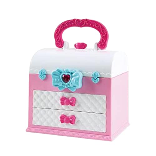 Perfeclan Mode Kinder Make- mit Kosmetikkoffer Spielhaus Spielzeug Set Kleines Mädchen Make- für Geburtstagsgeschenke Party Favors Kinder von Perfeclan