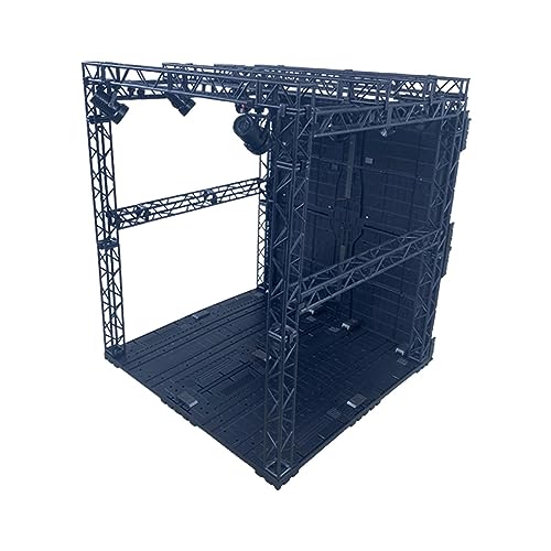 Perfeclan Modellbühne, Actionfigurenbühne, tragbare zusammengebaute Szene, universelles DIY-Hobby, langlebiges Bühnendisplaymodell mit Scheinwerfer für Anime Perfeclan Modellbühne, Actionfigurenbühne, tragbare zusammengebaute Szene, universelles DIY-Hobby, langlebiges Bühnendisplaymodell mit Scheinwerfer für Anime von Perfeclan