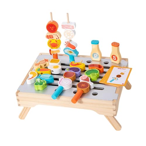 Perfeclan Modellspielzeug, Rollenspiel-Grill, interaktiver simulierter Grill für Kinder, verbessert die praktischen Fähigkeiten von Kindern Perfeclan Modellspielzeug, Rollenspiel-Grill, interaktiver simulierter Grill für Kinder, verbessert die praktischen Fähigkeiten von Kindern von Perfeclan