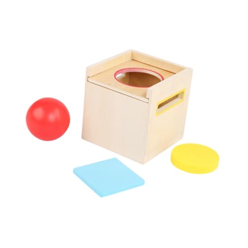 Perfeclan Objektpermanenzbox, Dropbox, Geschenk, Feinmotorik, Jungen, Mädchen, Lernspielzeug, Spielzeug, Farb- und Formsortierung Perfeclan Objektpermanenzbox, Dropbox, Geschenk, Feinmotorik, Jungen, Mädchen, Lernspielzeug, Spielzeug, Farb- und Formsortierung von Perfeclan