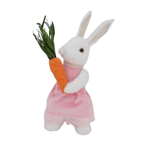 Perfeclan Osterhasen-Dekoration, Plüschtier, dekorative Figur, Ostergeschenk, niedlicher Tischaufsatz für Tisch, Wohnzimmer, Schlafzimmer, Büro, Style B Perfeclan Osterhasen-Dekoration, Plüschtier, dekorative Figur, Ostergeschenk, niedlicher Tischaufsatz für Tisch, Wohnzimmer, Schlafzimmer, Büro, Style B von Perfeclan