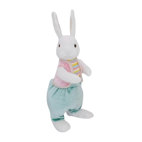Perfeclan Osterhasen-Dekoration, Plüschtier, dekorative Figur, Ostergeschenk, niedlicher Tischaufsatz für Tisch, Wohnzimmer, Schlafzimmer, Büro, Style C Perfeclan Osterhasen-Dekoration, Plüschtier, dekorative Figur, Ostergeschenk, niedlicher Tischaufsatz für Tisch, Wohnzimmer, Schlafzimmer, Büro, Style C von Perfeclan