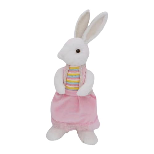 Perfeclan Osterhasen-Dekoration, Plüschtier, dekorative Figur, Ostergeschenk, niedlicher Tischaufsatz für Tisch, Wohnzimmer, Schlafzimmer, Büro, Style D Perfeclan Osterhasen-Dekoration, Plüschtier, dekorative Figur, Ostergeschenk, niedlicher Tischaufsatz für Tisch, Wohnzimmer, Schlafzimmer, Büro, Style D von Perfeclan