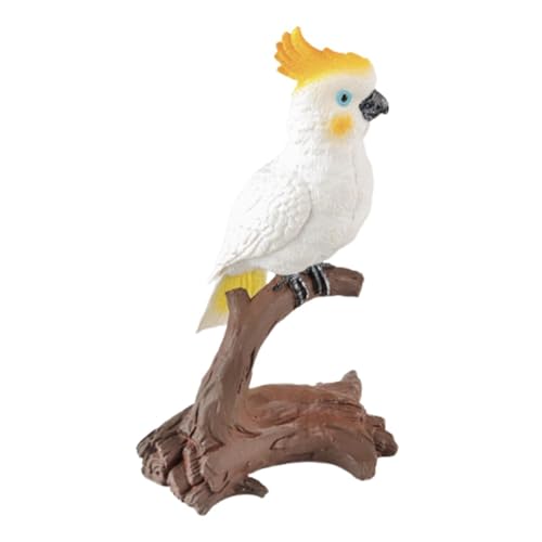 Perfeclan Papageienfiguren Vogel -Figur Simulation Kleinhandwerk Desktop Orament für Geschenke Kinder Jungen Mädchen Home Dekoration Garten Setups, Gelber Kopf Perfeclan Papageienfiguren Vogel -Figur Simulation Kleinhandwerk Desktop Orament für Geschenke Kinder Jungen Mädchen Home Dekoration Garten Setups, Gelber Kopf von Perfeclan
