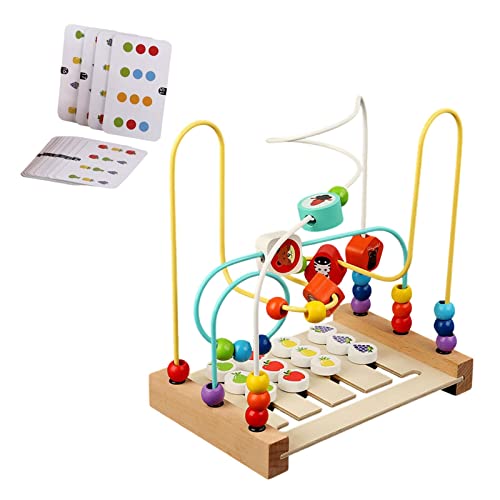 Perfeclan Passendes Spiel Passendes logisches Spiel Farbe sortieren Aktivitätstafeln Entwicklungsspielzeug -Perlenlabyrinth-Spielzeug Lernspielzeug, Stil C Perfeclan Passendes Spiel Passendes logisches Spiel Farbe sortieren Aktivitätstafeln Entwicklungsspielzeug -Perlenlabyrinth-Spielzeug Lernspielzeug, Stil C von Perfeclan