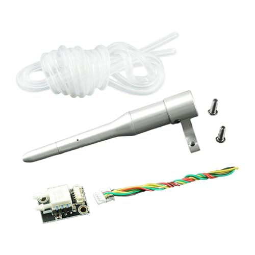 Perfeclan Pitotrohr Luftgeschwindigkeit Pitotrohr Flugregler Zubehör Stabiles Zubehör FPV Ersatzteile DIY für Flugsteuerung RC Drone, Px4-typ von Perfeclan