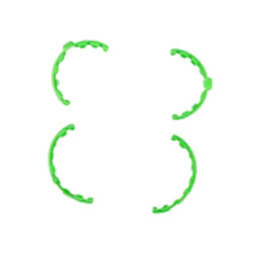 Perfeclan Propeller Guard Protector Anti -Kollision Schnellverluste tragbare abnehmbare Ersatzteile Drohnenzubehör, GrÜn von Perfeclan