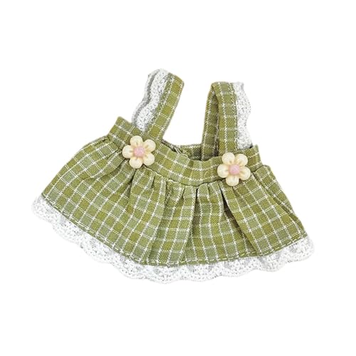 Perfeclan Puppen -Suspender -Rock -Outfits tun vor, um weiche Bildungsspielzeug DIY Kostümzubehör Puppenkleidung für 12 cm Puppen Dress Up, GrÜn Perfeclan Puppen -Suspender -Rock -Outfits tun vor, um weiche Bildungsspielzeug DIY Kostümzubehör Puppenkleidung für 12 cm Puppen Dress Up, GrÜn von Perfeclan