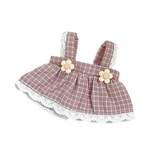 Perfeclan Puppen -Suspender -Rock -Outfits tun vor, um weiche Bildungsspielzeug DIY Kostümzubehör Puppenkleidung für 12 cm Puppen Dress Up, Lila Perfeclan Puppen -Suspender -Rock -Outfits tun vor, um weiche Bildungsspielzeug DIY Kostümzubehör Puppenkleidung für 12 cm Puppen Dress Up, Lila von Perfeclan