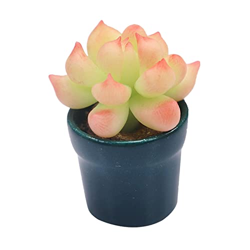 Perfeclan Puppenhaus Mini Topfblume für 1:12 Puppenhaus Zubehör, Kreatives Spielzeug von Perfeclan