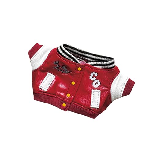Perfeclan Puppenjacke, Puppen-Outfits, stilvolle, Bequeme Ersatz-Puppenkleidung für 17 cm große Puppen zum Selbermachen, Basteln, Foto-Requisiten für Kinder von Perfeclan