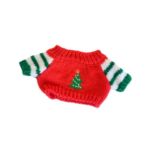 Perfeclan Puppenkleidung, Puppenpullover, Accessoire, weich, bequem, Dekoration, Kostüm, trendig, abnehmbares Puppenoberteil, Anhänger, Puppenkleidung, Rot Perfeclan Puppenkleidung, Puppenpullover, Accessoire, weich, bequem, Dekoration, Kostüm, trendig, abnehmbares Puppenoberteil, Anhänger, Puppenkleidung, Rot von Perfeclan