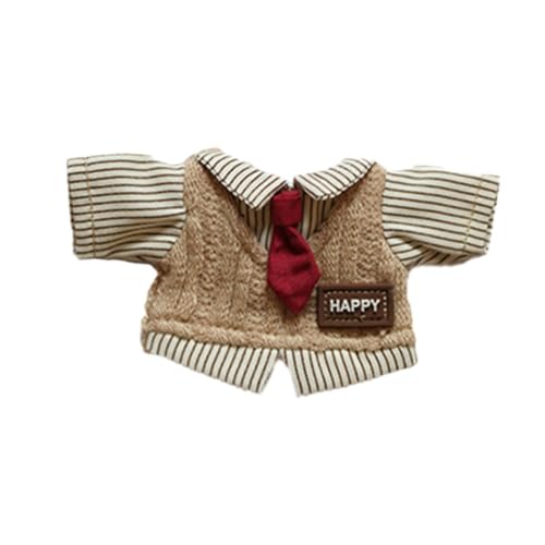 Perfeclan Puppenkleidung Outfit, modisches Anziehzubehör, Foto-Requisiten, bequemes Geschenk, süßes Puppen-Shirt für kleine Kinder im Alter von 4–7 und 8–10 Perfeclan Puppenkleidung Outfit, modisches Anziehzubehör, Foto-Requisiten, bequemes Geschenk, süßes Puppen-Shirt für kleine Kinder im Alter von 4–7 und 8–10 von Perfeclan