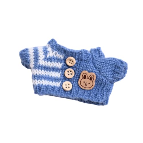 Perfeclan Puppenpullover, Kostüm, Dekoration, Puppen, Sammlerstücke, Bezaubernde Mini-Puppen, Kleidung, Outfits für 15–17 cm große Puppen, Mädchen-Puppen, Blauer Pullover Perfeclan Puppenpullover, Kostüm, Dekoration, Puppen, Sammlerstücke, Bezaubernde Mini-Puppen, Kleidung, Outfits für 15–17 cm große Puppen, Mädchen-Puppen, Blauer Pullover von Perfeclan