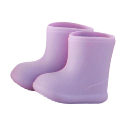 Perfeclan Puppenschuhe Regenstiefel Kurze Stiefel Mode für 1/12 Puppe Robuste Foto-Requisite Ob11 Puppenschuhe Miniatur Puppenzubehör Spielzeug, Violett Perfeclan Puppenschuhe Regenstiefel Kurze Stiefel Mode für 1/12 Puppe Robuste Foto-Requisite Ob11 Puppenschuhe Miniatur Puppenzubehör Spielzeug, Violett von Perfeclan