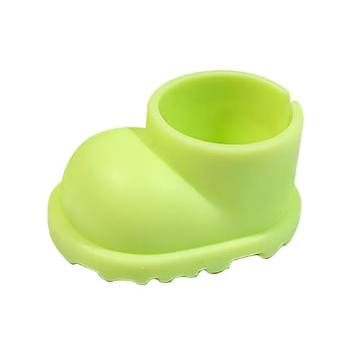 Perfeclan Puppenstiefeletten, Kostümzubehör, abnehmbares DIY-Zubehör, zum Basteln eigener Puppen, handgefertigte Dekorationsteile für 17 cm oder 15 cm große, GrÜn von Perfeclan