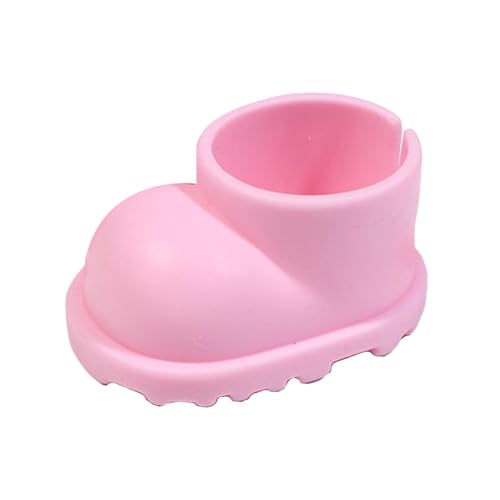 Perfeclan Puppenstiefeletten, Kostümzubehör, abnehmbares DIY-Zubehör, zum Basteln eigener Puppen, handgefertigte Dekorationsteile für 17 cm oder 15 cm große, Rosa Perfeclan Puppenstiefeletten, Kostümzubehör, abnehmbares DIY-Zubehör, zum Basteln eigener Puppen, handgefertigte Dekorationsteile für 17 cm oder 15 cm große, Rosa von Perfeclan