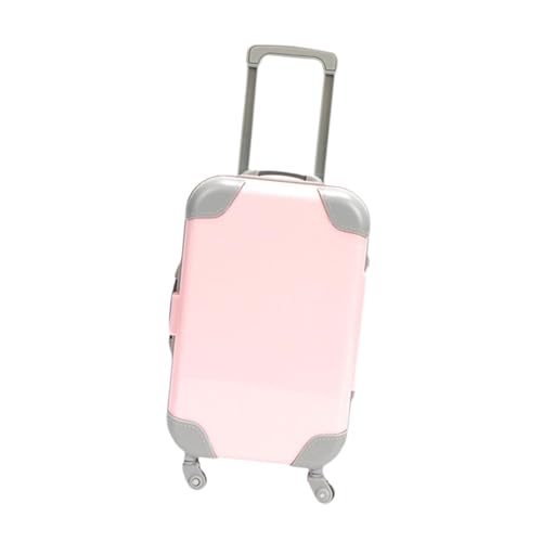 Perfeclan Puppenzubehörkoffer für Mädchen, Puppen-Reisegepäckkoffer, Spielzeug, Mini-Reisekoffer für Mädchen, Kinderspielzeug, Geschenke zum Anziehen, Rosa Perfeclan Puppenzubehörkoffer für Mädchen, Puppen-Reisegepäckkoffer, Spielzeug, Mini-Reisekoffer für Mädchen, Kinderspielzeug, Geschenke zum Anziehen, Rosa von Perfeclan
