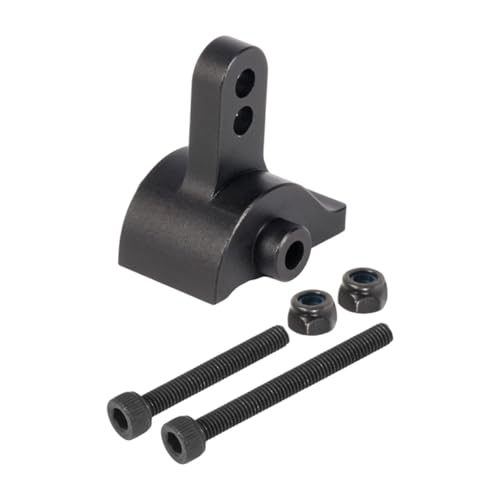 Perfeclan RC Achs Link Riser Anti -Squat -Halterungen, Modifikation, Robustes Metall RC -Auto Ersatzteil für SCX10 III AR45P LCG 1/10 Auto ersetzen, Schwarz von Perfeclan
