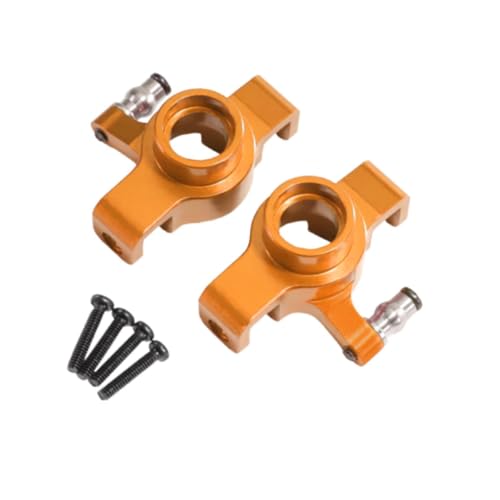 Perfeclan RC -Auto -Frontlenker 1/20 Sturdy Mehrzweck Ersetzen Sie die Teile der vorderen Lenkkomponente DIY -modifizierte RC -Autoteile für, Gold von Perfeclan