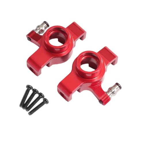 Perfeclan RC -Auto -Frontlenker 1/20 Sturdy Mehrzweck Ersetzen Sie die Teile der vorderen Lenkkomponente DIY -modifizierte RC -Autoteile für, Rot von Perfeclan