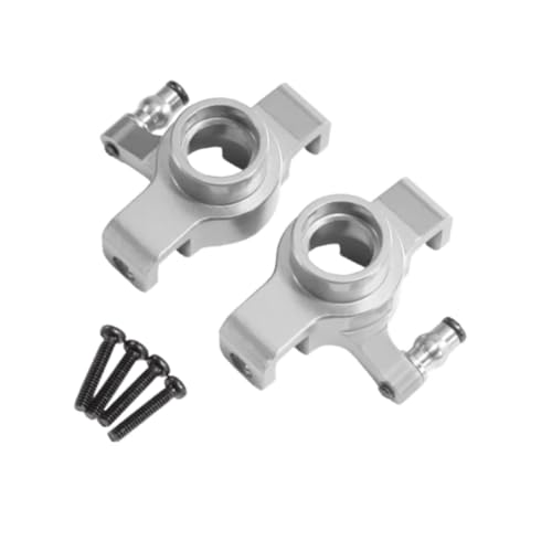 Perfeclan RC -Auto -Frontlenker 1/20 Sturdy Mehrzweck Ersetzen Sie die Teile der vorderen Lenkkomponente DIY -modifizierte RC -Autoteile für, Silber von Perfeclan