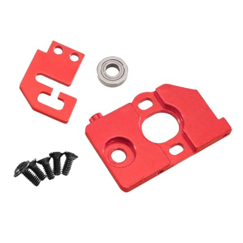 Perfeclan RC-Auto-Motorhalterung, 1/28, Metall, stabiles Leistungszubehör, Harte Halterung, Sitzhalterung für K969, K979, K989, K999, Rot Perfeclan RC-Auto-Motorhalterung, 1/28, Metall, stabiles Leistungszubehör, Harte Halterung, Sitzhalterung für K969, K979, K989, K999, Rot von Perfeclan