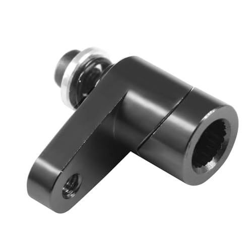 Perfeclan RC Auto Servo Lenkung Arm Metall Ausrüstung Spielzeug Einfache Installation DIY Liefert 20T Servo für LKW 1/14 Mini, Schwarz Perfeclan RC Auto Servo Lenkung Arm Metall Ausrüstung Spielzeug Einfache Installation DIY Liefert 20T Servo für LKW 1/14 Mini, Schwarz von Perfeclan