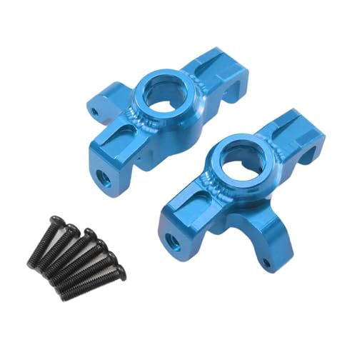 Perfeclan RC-Auto-Vorderrad-Lenkbecher, DIY, ersetzt 14211, Mehrzweck-Ersatz, robuste, stabile Leistung, einfach zu installierende RC-Autoteile 1/14, Blau Perfeclan RC-Auto-Vorderrad-Lenkbecher, DIY, ersetzt 14211, Mehrzweck-Ersatz, robuste, stabile Leistung, einfach zu installierende RC-Autoteile 1/14, Blau von Perfeclan