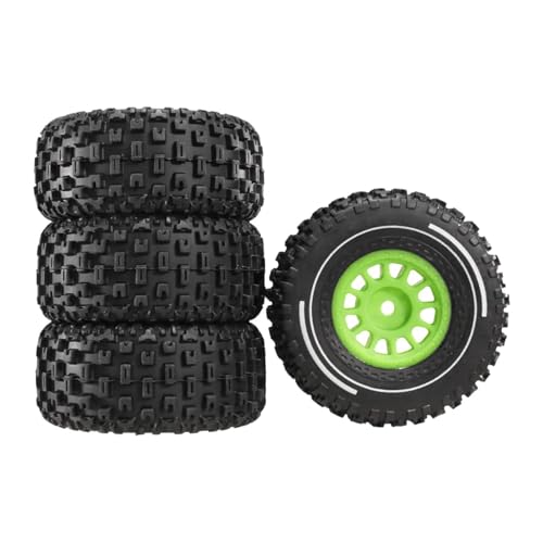 Perfeclan RC-Autoreifen-Reifensatz 4X, einfach zu verwenden, professionell, mit 12-mm-Sechskant, praktische Teile, Ersatzteile, 65 mm, Reifen ersetzen, GrÜn Perfeclan RC-Autoreifen-Reifensatz 4X, einfach zu verwenden, professionell, mit 12-mm-Sechskant, praktische Teile, Ersatzteile, 65 mm, Reifen ersetzen, GrÜn von Perfeclan
