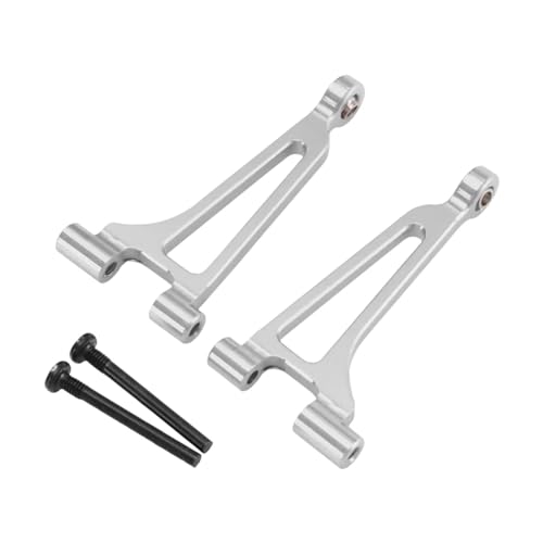 Perfeclan RC-Car-Ersatzteil für die hintere obere Schwinge, Upgrade-RC-Zubehör, zu installieren, Metall, Aluminium, leicht, für 1/14 14211, Silber von Perfeclan