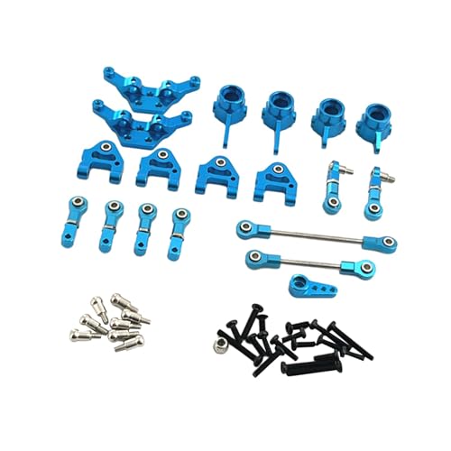 Perfeclan RC-Car-Ersatzteile, Lenkschalen, inklusive Befestigungsschrauben, Shock -Zubehör für Wltoys 1:28 284161 284010 284131 RC-Car, Blau Perfeclan RC-Car-Ersatzteile, Lenkschalen, inklusive Befestigungsschrauben, Shock -Zubehör für Wltoys 1:28 284161 284010 284131 RC-Car, Blau von Perfeclan