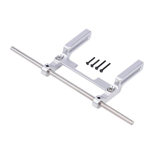 Perfeclan RC Car Front Bump Anticollision 1:18 Multi-Use-Einfachinstallation Ersetzen Sie Teile für -4M für Auto-Crawler-LKWs, Silber von Perfeclan
