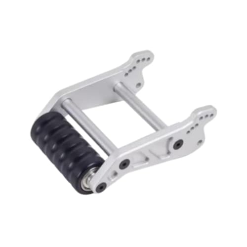 Perfeclan RC Car Heckkopf nach Oben Rad RC -Autozubehör 1: 8 Skala DIY RC Car Wheelie Bar, Silber von Perfeclan